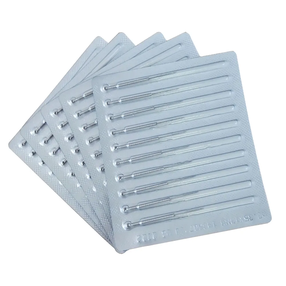 

Acupuncture Needle 100 Needle Acupuncture Disposable Needle Beauty Massage Sterilze Needle + tube Sweep Spot Wash Eyebrow Tattoo