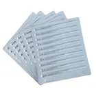 Игла для иглоукалывания 100 игл иглоукалывание одноразовая игла для косметического массажа стерилизатор игла + трубка для подметания пятна для мытья бровей Тату