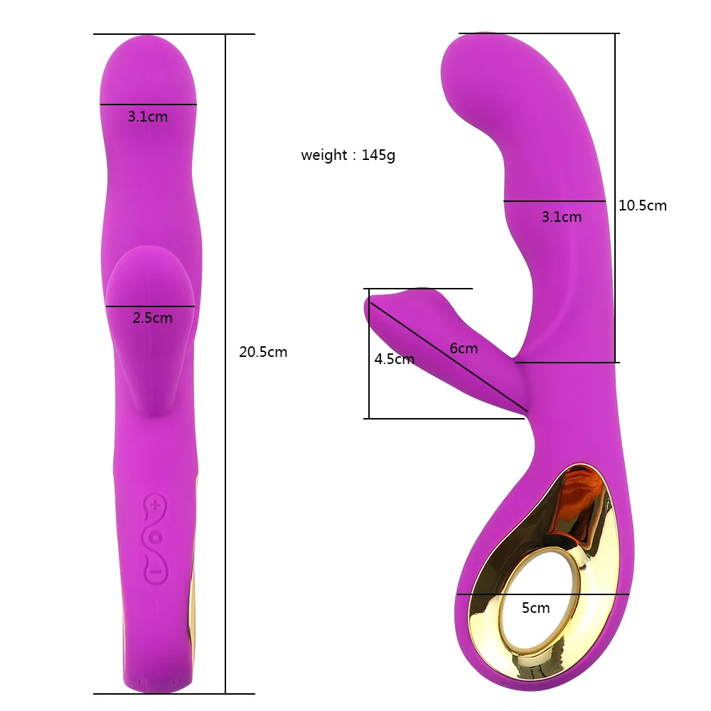 Перезаряжаемый вибратор мультискоростной Стимулятор клитора G Spot Messager