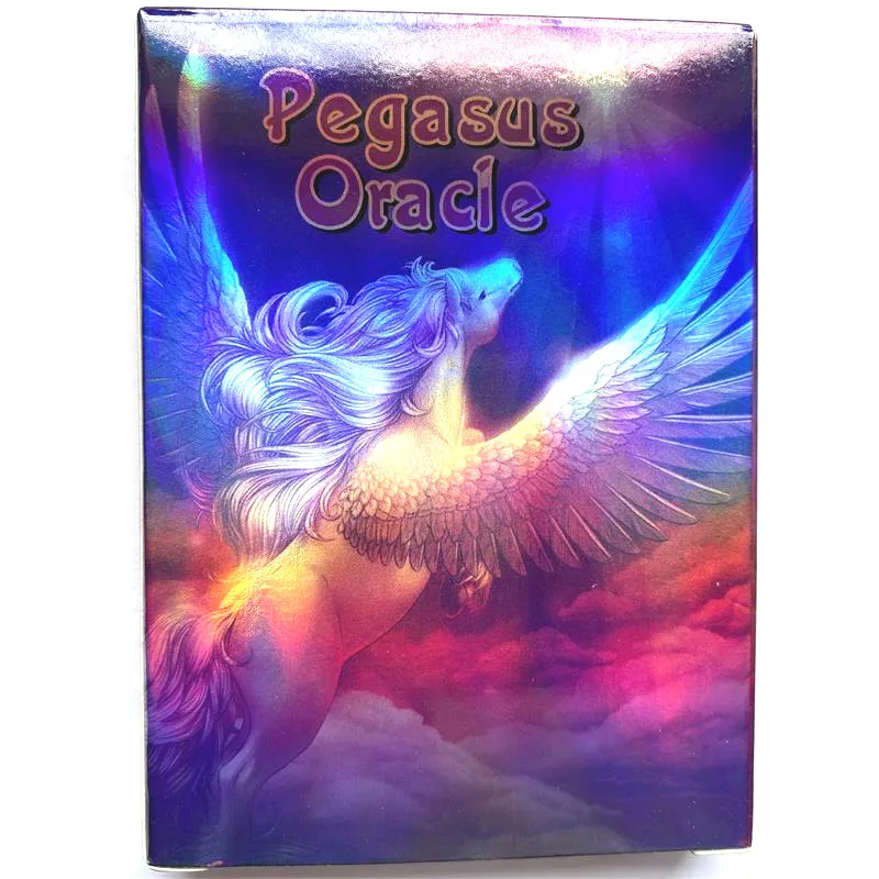

2021 Hot Sell Pegasus Oracle Cards 30Cards Tarot Cards For Divination Personal Use Full English Version Tarot