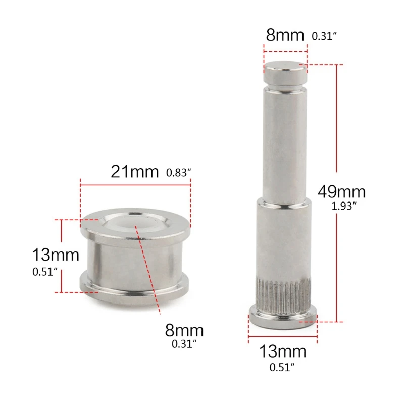 Комплект для ремонта петель передней двери 1 комплект втулок серии 07-11 Chevrolet GMC C &amp