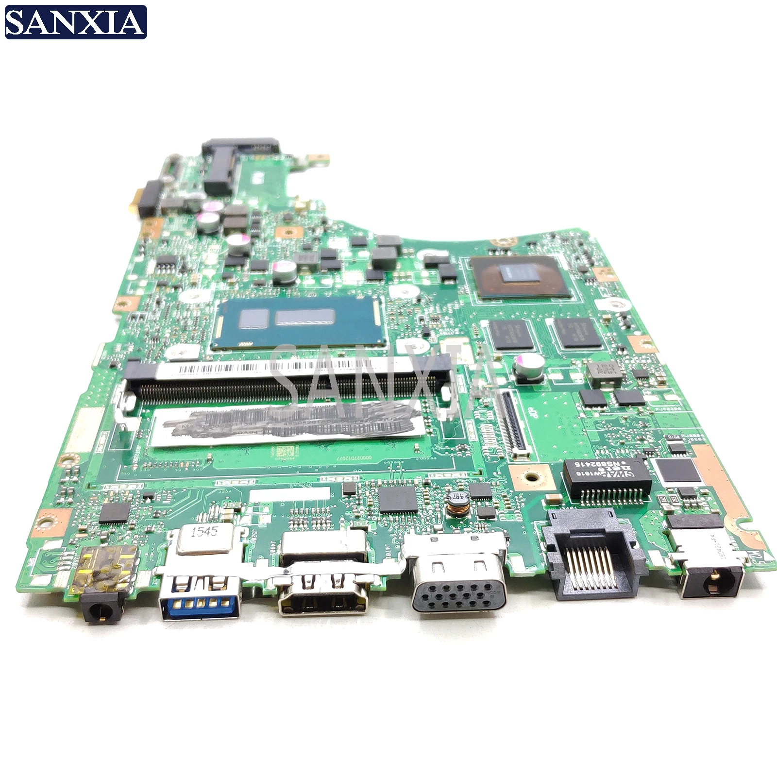 

KEFU X455LJ Laptop motherboard for ASUS X455LJ X455LD Test original mainboard 2G-RAM I3-5010U GT920M-2G LVDS/EDP