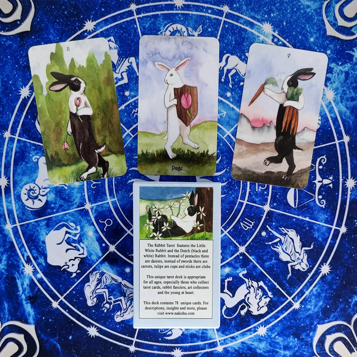 Новые карты Таро кролика руководство по гаданиям колода развлечений вечеринок