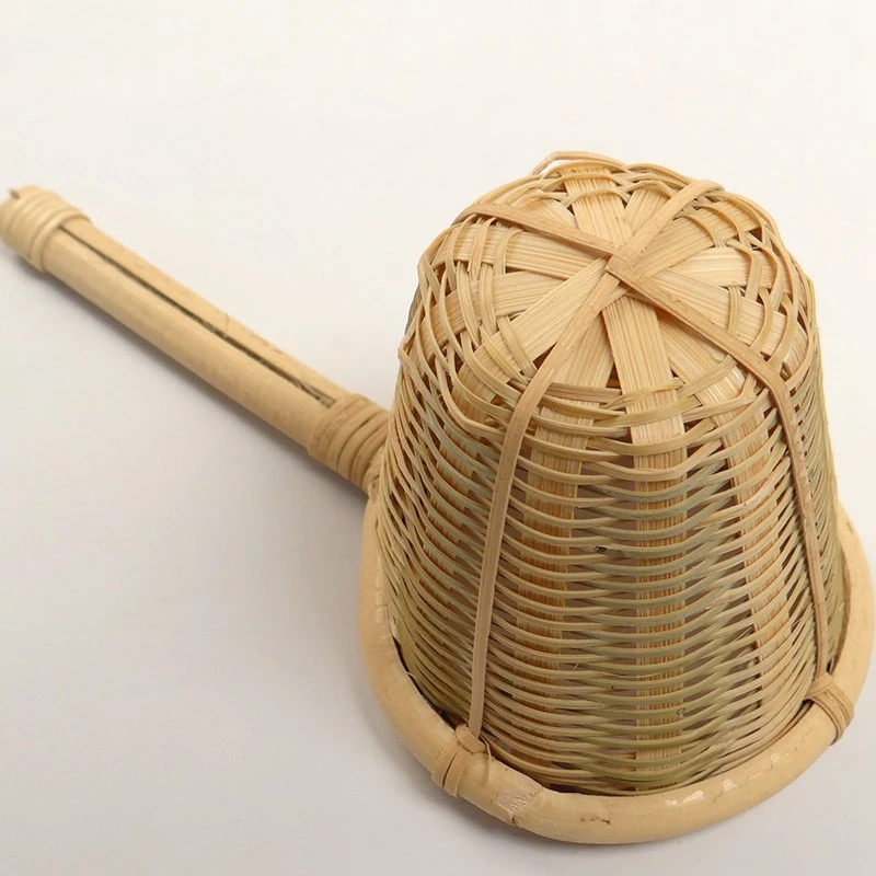 Nature Bamboo Tea Strainer Filter Colander Infuser Handmade Weave Crafts Novelty Tool Kung Fu Gadgets Gift | Дом и сад