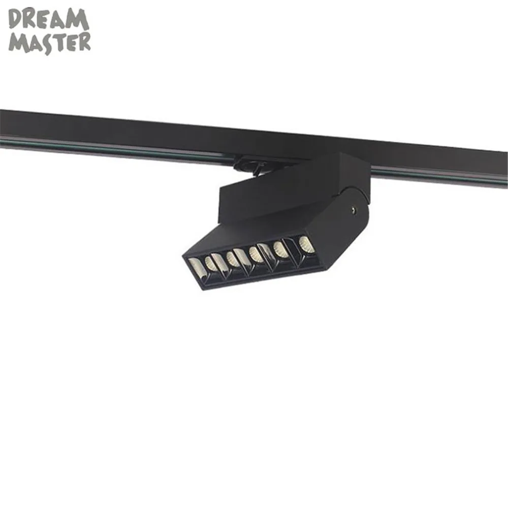 

Modern LED Track Spotlights, 10W led Ceiling Lamps, 360+180 Angle Adjustable AC85-260V Art Lighting Fixtures for picture Shop