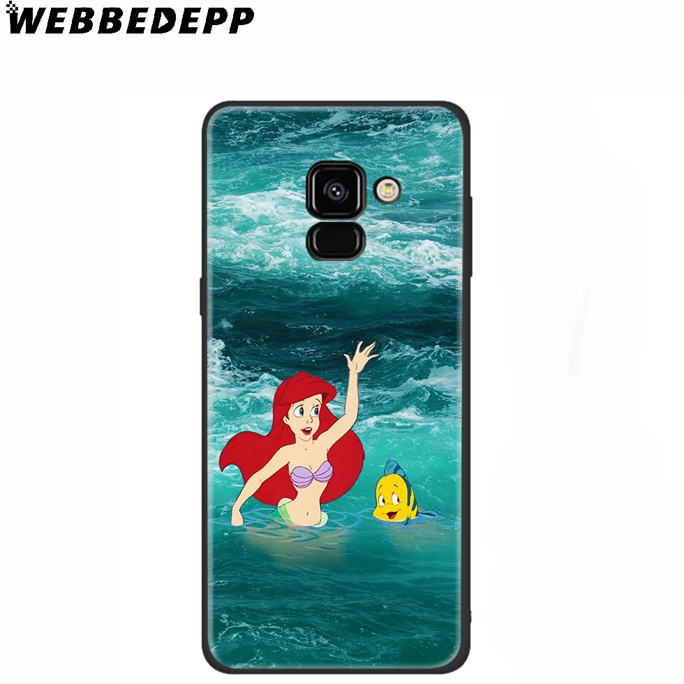 Мягкий силиконовый чехол с изображением Русалочки Ариэль для samsung Galaxy A50s A40s A30s A20s