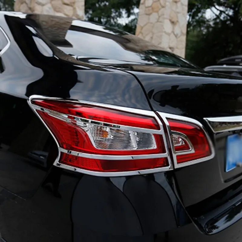 Tonlinker Внешняя Автомобильная задняя фара чехол наклейка для Nissan SYLPHY 2012-19