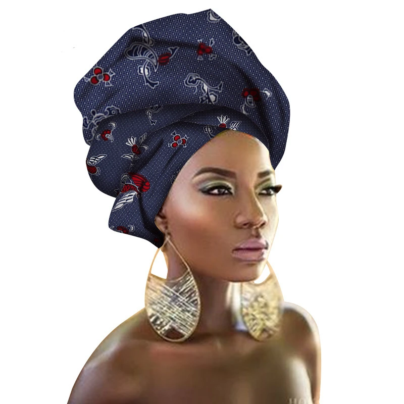 

African National Headscarf Batik Printing Headscarf Headtie