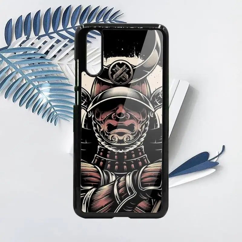 

Japanese samurai oni mask anime Phone Case PC For Samsung galaxy S note 8 9 20 10 e lite2019 plus pro ultra