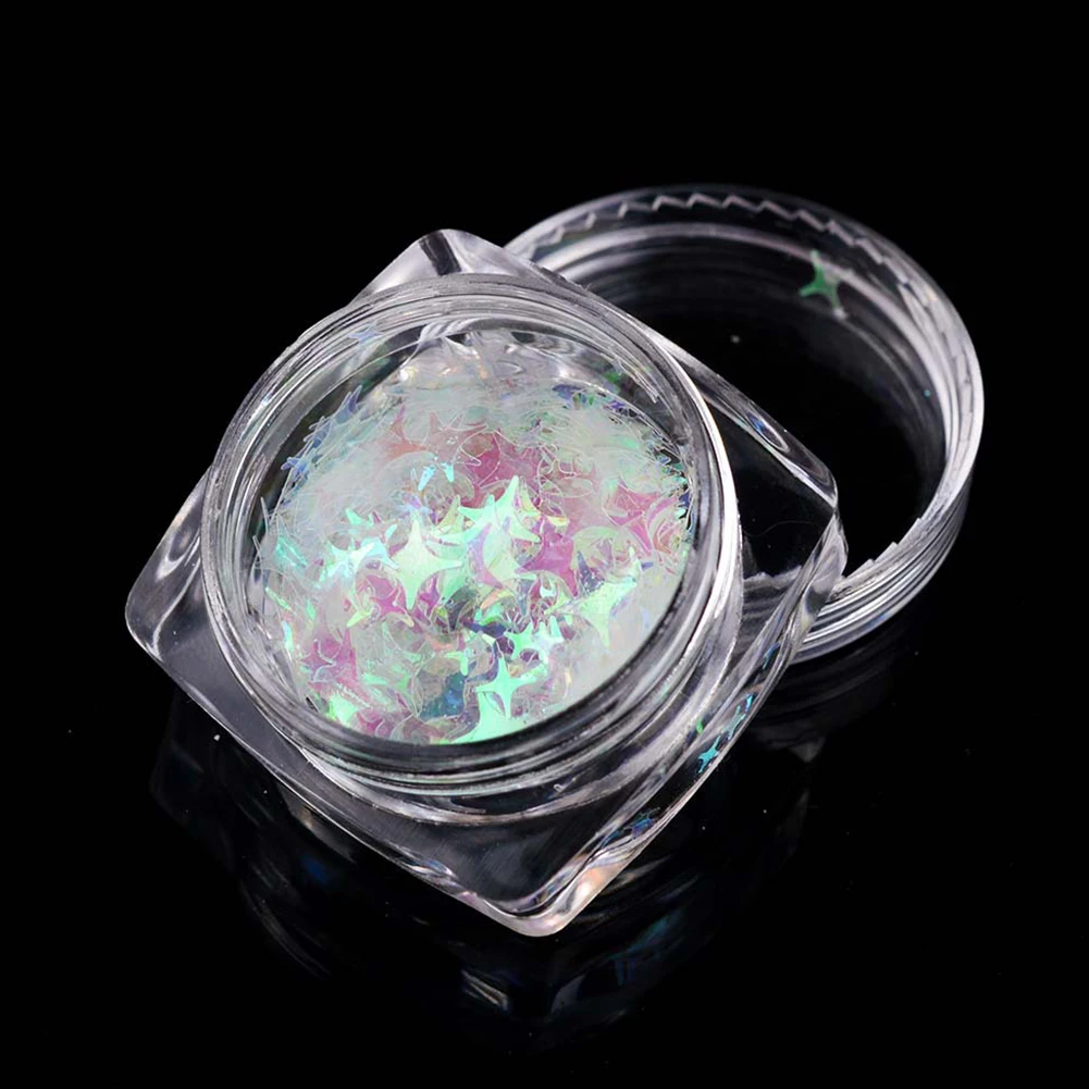 Блестящий Spangle профессиональный маникюрный блеск для ногтей со звездами блестки