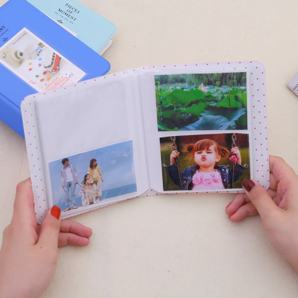 64 карманный мини кейс для альбома fujifilm instax Mini 8 9 7s 50 3 дюймовая пленка|Фотоплёнка| |