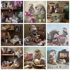 5D Сделай Сам алмазная живопись животных Ежик полный дрель декор из алмазной мозаики картины Стразы Кофе Декор для дома подарок