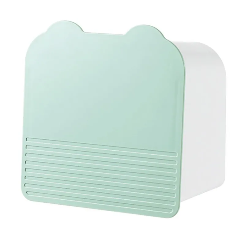 

Настенный пыленепроницаемый бытовой шкаф-раскладушка для туалета, коробка для хранения салфеток для гигиенических салфеток легко установ...