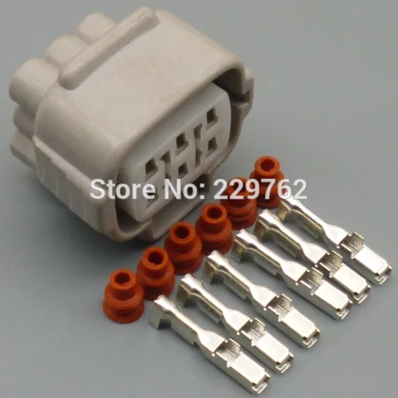 shhworldsea 6 Pin 2.2mm TS Accelerator Pedal Automotive Connector Female Male plug For Toyota 6188-0175 6189-0323