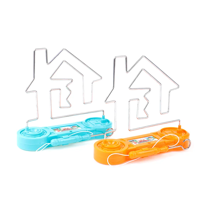 

Funny Science Experiment Toy Kids Collision Electric Shock Toy Education Electric Touch Maze Game Party Children's Gift