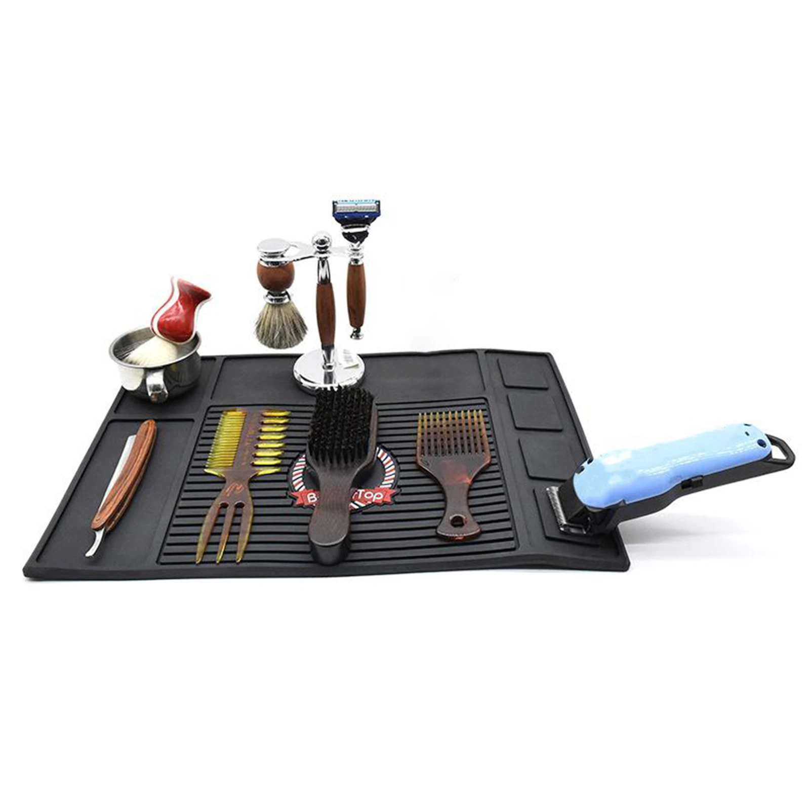 

Barber Mat Hairdressing Anti-skid Silicone Beauty Heat-Resistant Pad Hair
