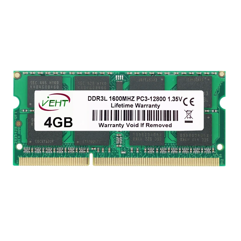 

ОЗУ для ноутбука VETH DDR3 DDR4 8 ГБ 4 ГБ 16 ГБ 32 ГБ 1333 1600 2400 2666 МГц DDR3L 204pin Sodimm, память для ноутбука ddr4, оперативная память ddr3