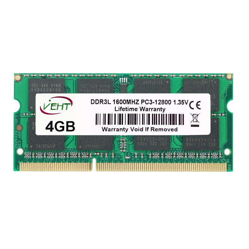 ОЗУ для ноутбука VETH DDR3 DDR4 8 ГБ 4 ГБ 16 ГБ 32 ГБ 1333 1600 2400 2666 МГц DDR3L 204pin Sodimm, память для ноутбука ddr4, оперативная память ddr3