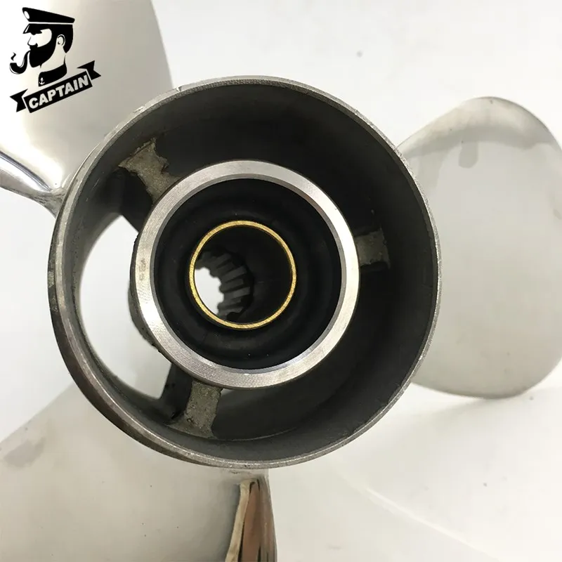 Подвесные двигатели Captain Propeller 9.9X13 подходят для Mercury 25 HP 28HP 30HP нержавеющая сталь 10