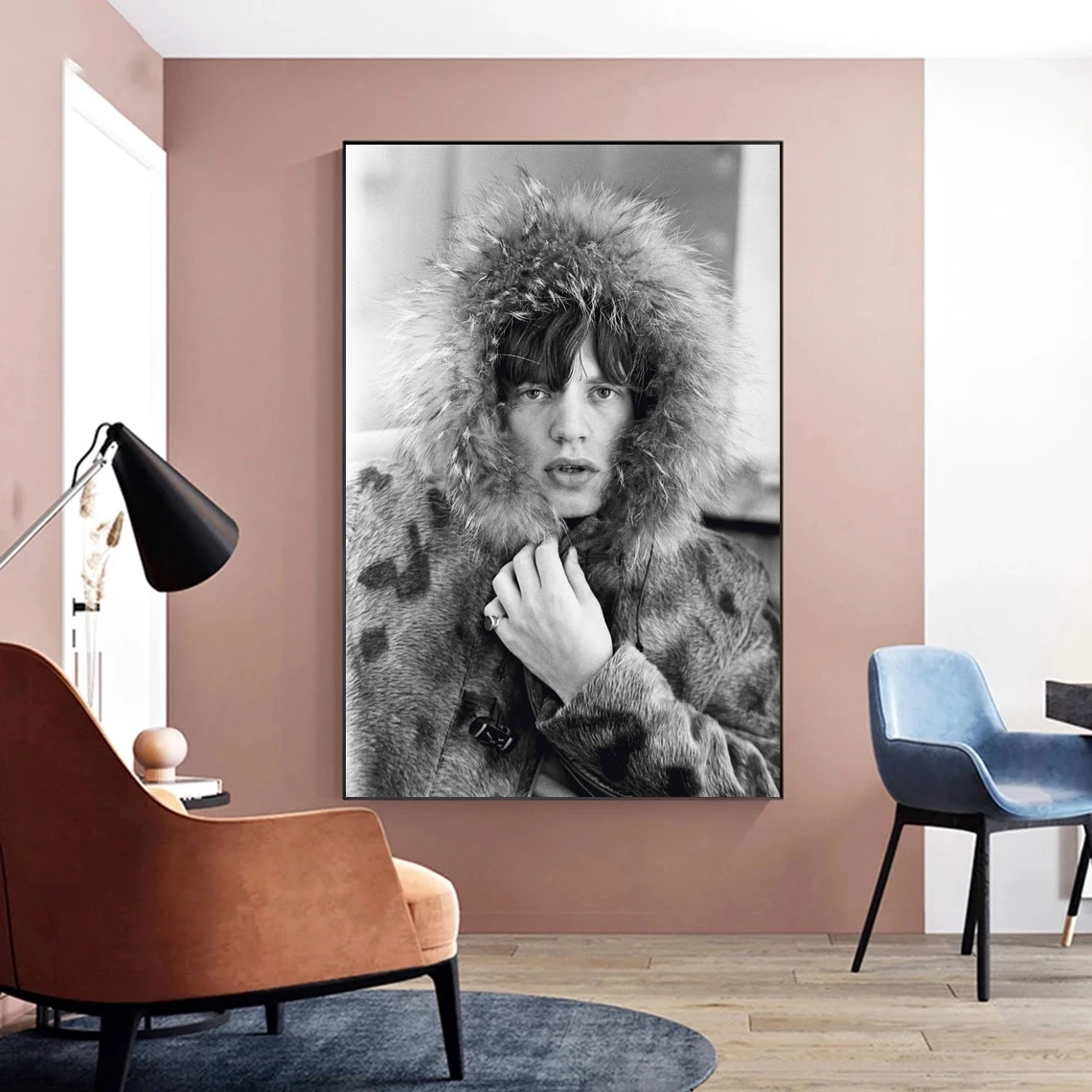Постер Mick Jagger музыкальная звезда певец хип-хоп рэп холст печать настенная
