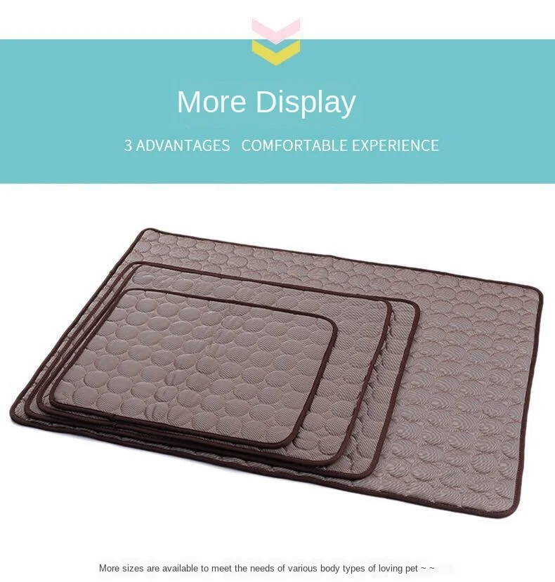 Летняя подкладка для домашних питомцев льда собак кошек товары животных|Дома