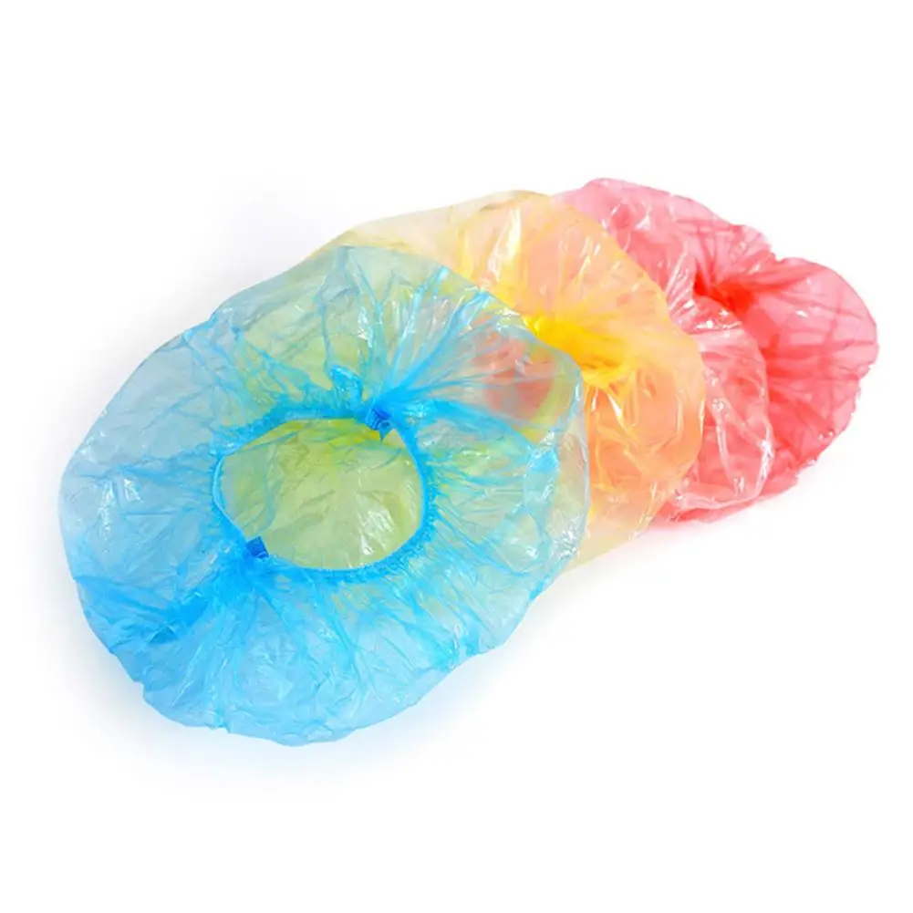 Одноразовые шапочки для душа Пылезащитная водонепроницаемая шапочка ванной