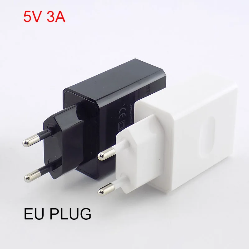 Дорожный USB адаптер 5 В 1 А 2 3 зарядное устройство для телефона питания настенное