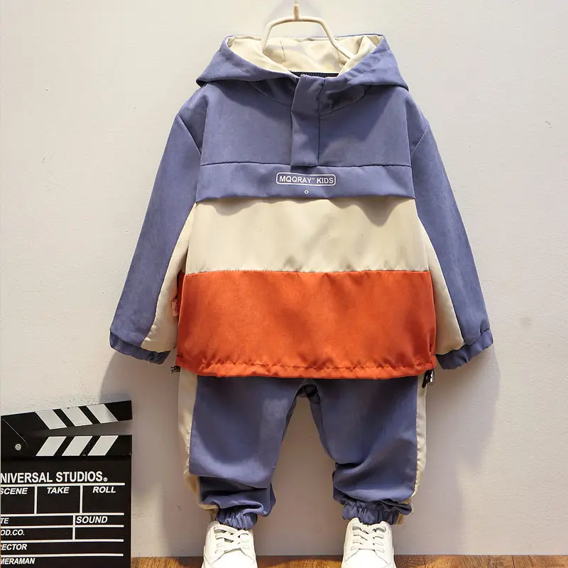 

Teen Kids Clothes Baby Boys Costume Letter Tracksuit Tops Pants 2PCS Children Boy Outfits clothing Set spring autumn