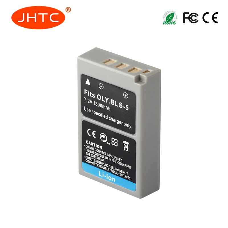 PS BLS5 BLS 5 аккумулятор для Olympus OM D ручка E M10 PL2 PL5 PL6 stystylus1 PL7 1800mAh батарея|Цифровые