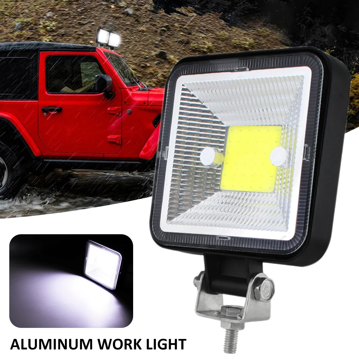 

LED Driving Light Adjustable 3in Automotive Fog Light IP65 Waterproof COB Auto LED Spot Light