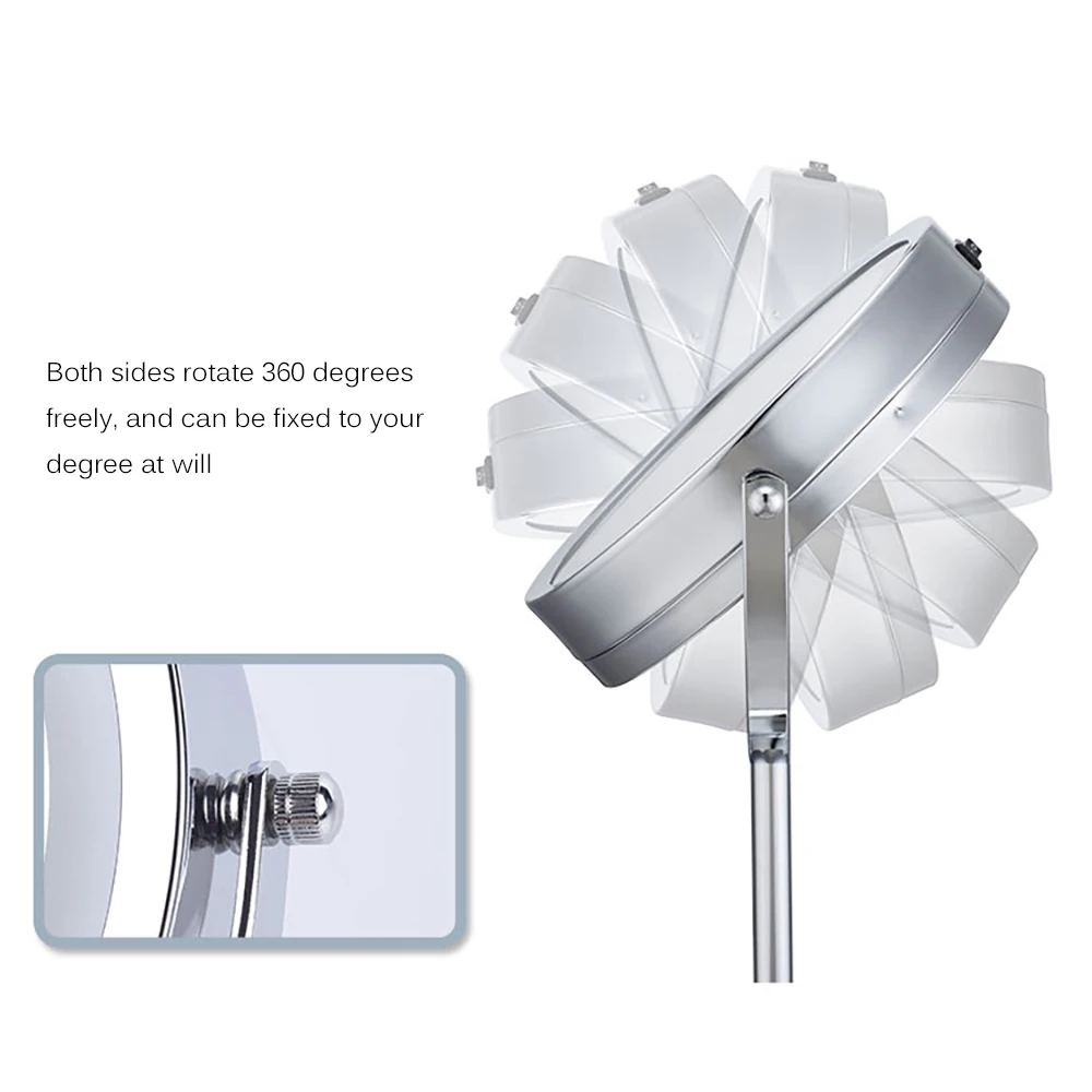 Зеркало для макияжа с 10X 5X подсветкой и светодиодной подсветкой|Декоративные