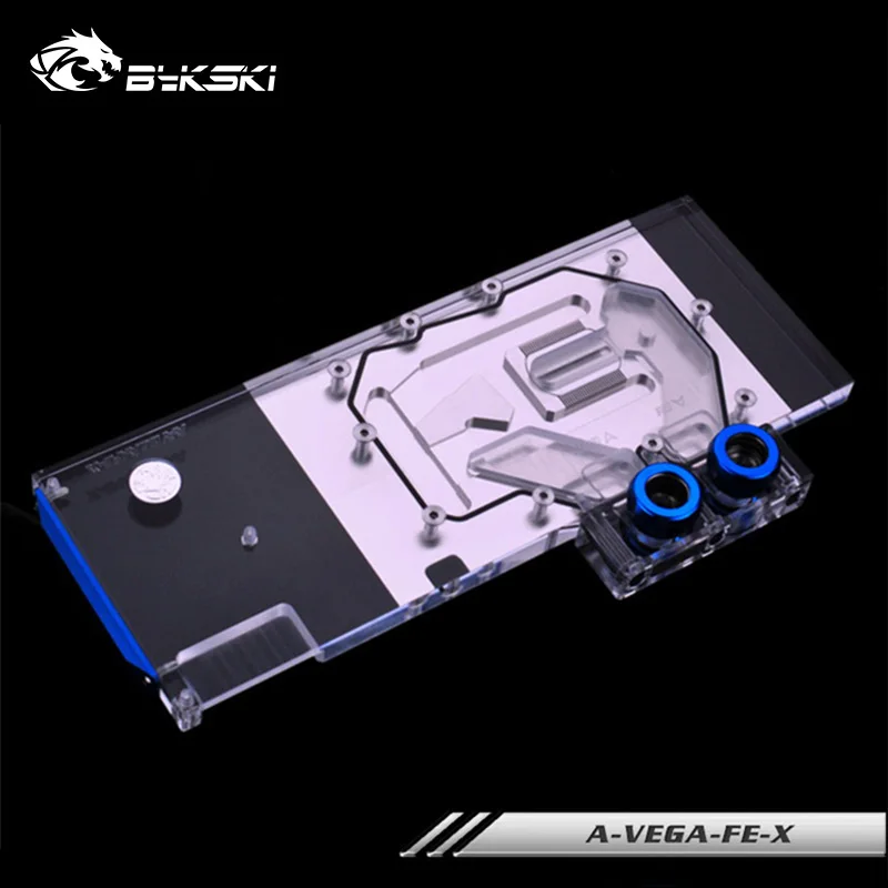 Bykski GPU Блок для AMD Radeon Vega Frontier Edition /AMD RX 64 охлаждающая головка воды A-VEGA-FE-X |