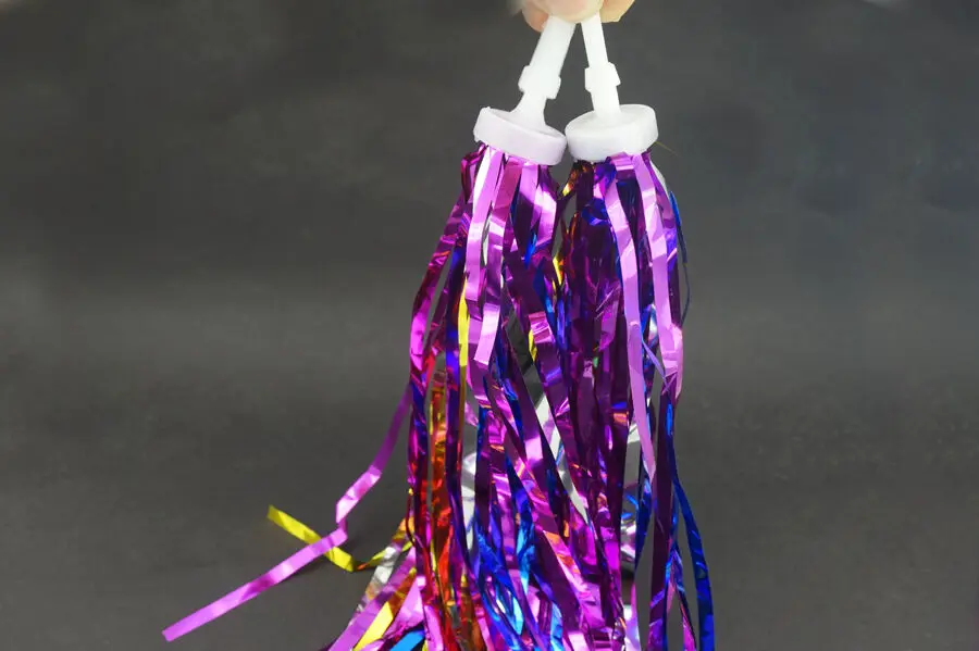 Детские рули для велосипеда разноцветные ленты с кисточками 2x | Инструменты