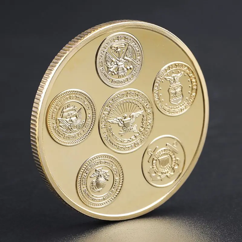 Американская Глория ВМС Памятная коллекция монет подарок сувенир