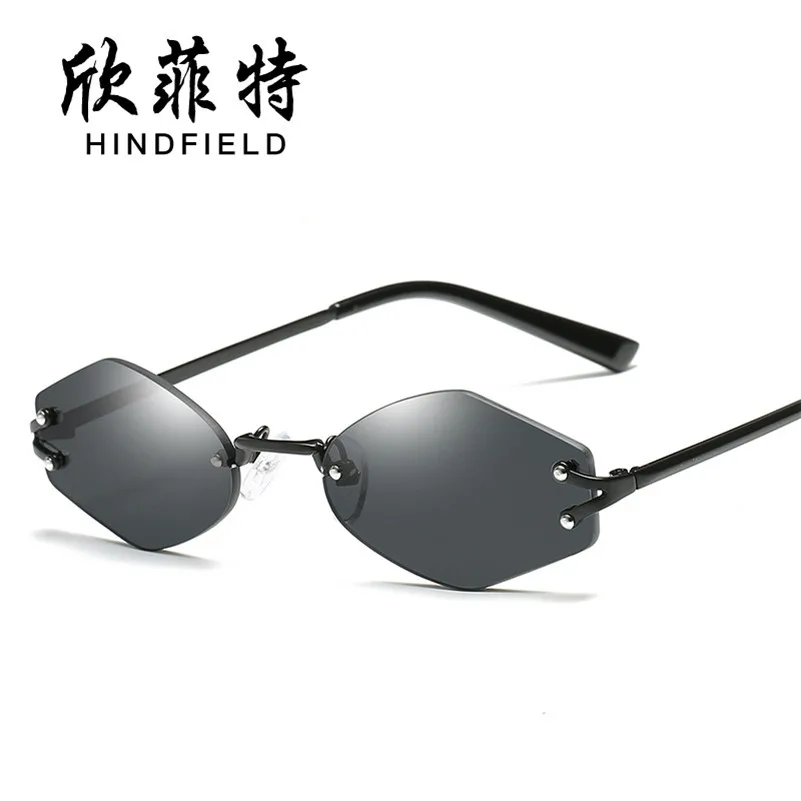 Модные бескаркасные очки Ретро панк Стиль Тренд Аксессуары Солнцезащитные для