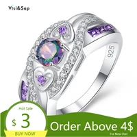 visisap elegant charming ring purple zircon white gold color rings for women birthday gifts jewelry dropshippingr b2628