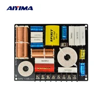 aiyima 280w 3 way audio speaker crossover treble midrange bass independent filter frequency divider for diy speaker diy 1pc