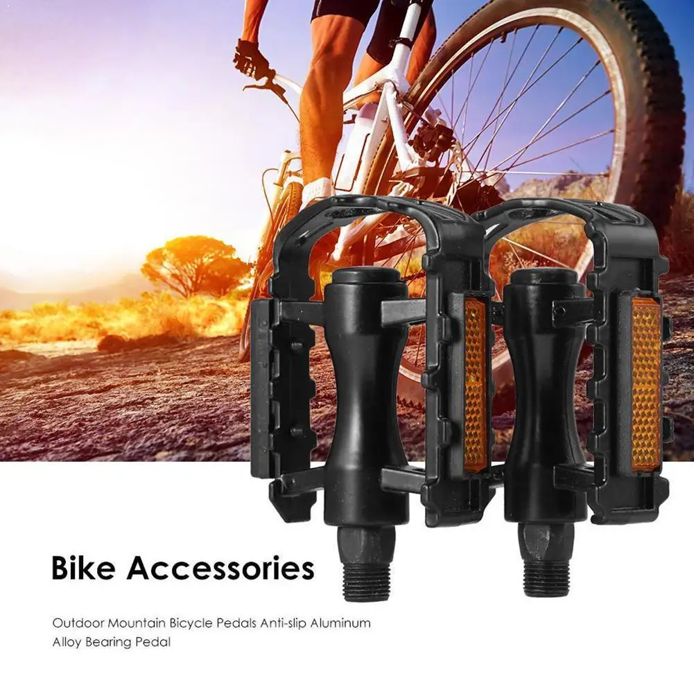 

Ultralight Bike Bicycle Pedals MTB Bike Part Pedal Aluminum Ultra-Light Flat Cage Bicycle Alloy Pedals Part Hollow Cycling Q2M2