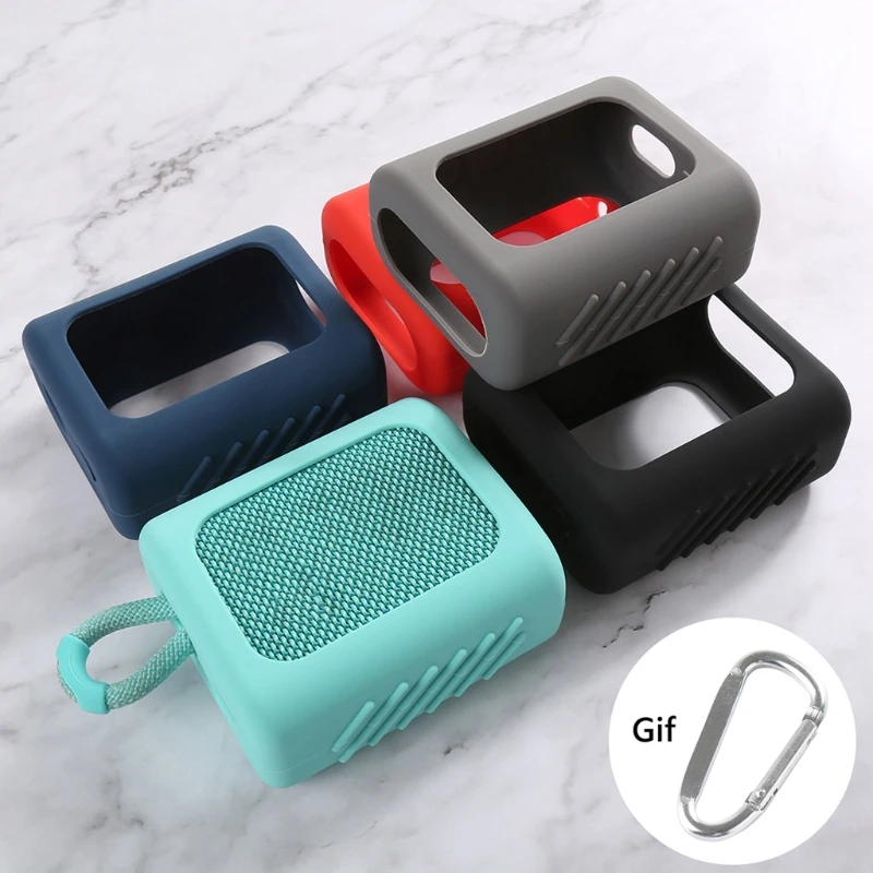 Protective Cover Speaker Silicone Case for-JBL GO 3 GO3 Bluetooth Speaker 