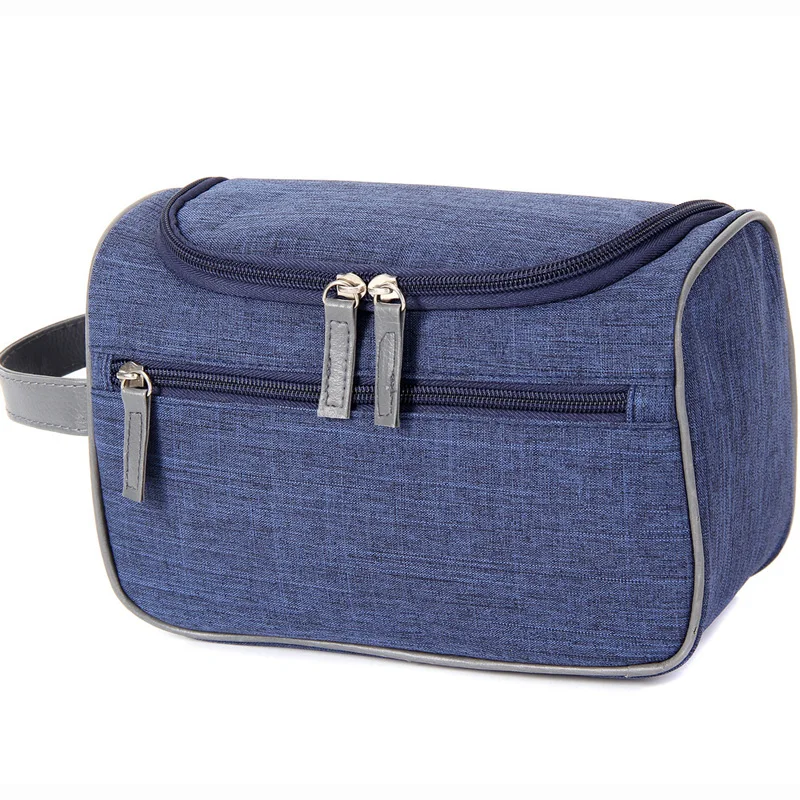 Портативная вместительная Водонепроницаемая нейлоновая дорожная косметичка