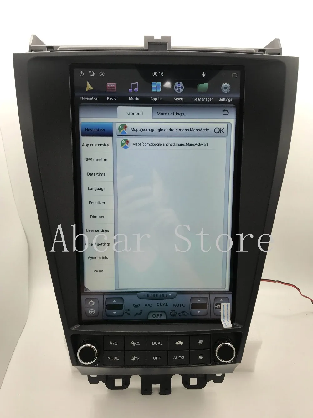 12,1 ''Tesla стиль Android 8,1 автомобильный dvd-плеер gps навигация для HONDA ACCORD 7 семь 2003-2007 стерео радио PX6 HDMI авто ips