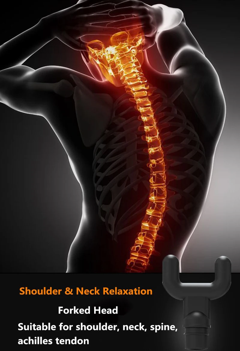 LCD мышечный массажный пистолет Спортивная терапия массажер Мышечная Релаксация