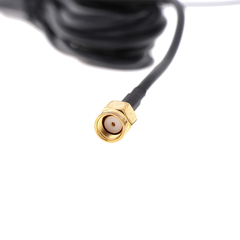

Antenna Extension Cable 3M length RP-SMA Male to Female WiFi Magnetic Base for Router Wireless Network Card of Pure Copper