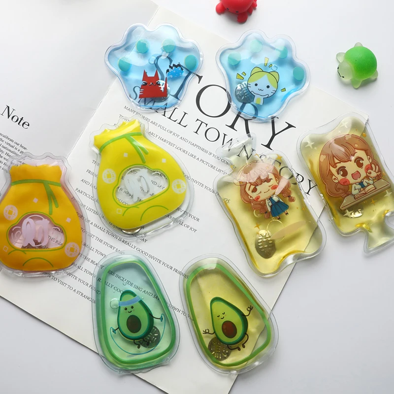 Mini Winter Reusable Gel Hand Warmer Cute Cartoon Instant Self Heating Pack Warm | Бытовая техника
