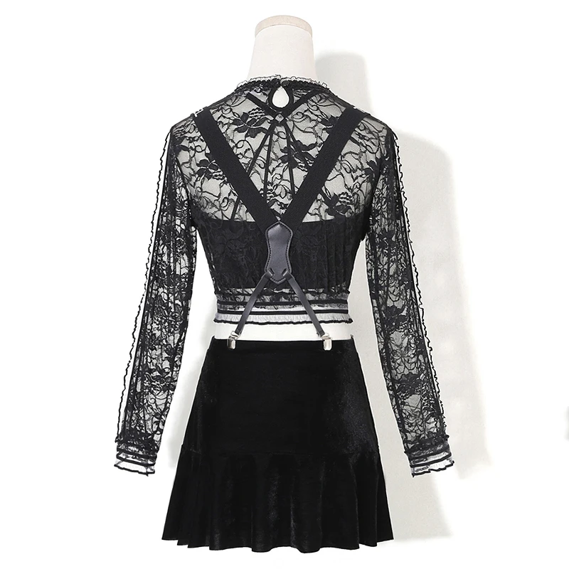 Кружевная одежда K-pop для женщин сексуальная женская джазовых танцев