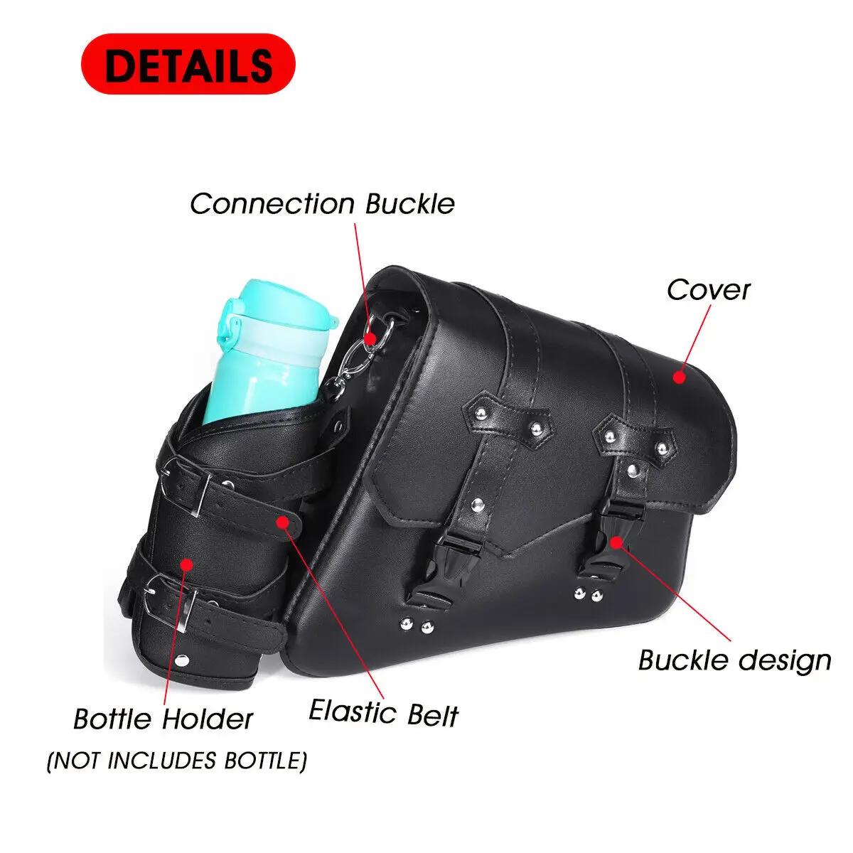 

Motorcycle Saddle Bags Saddlebag Luggage Bag Right Side Waterproof