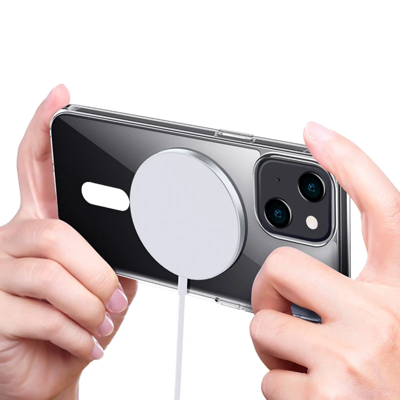 

Magnetic Case Designed for iPhone 12 Case /iPhone 12 Pro Case Built in Magnets Compatible with MagSafe ChargerHo