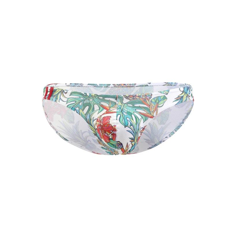 

Sexy Men Underwear New Men's Printed Briefs Fashion Sexy Low-waist Bikini Underwear Men Multicolor Tight Briefs for Man