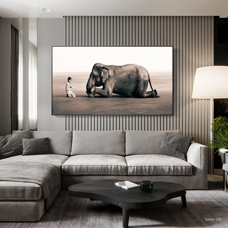 Будда Современная Картина на холсте скандинавский плакат и принты дзен домашний