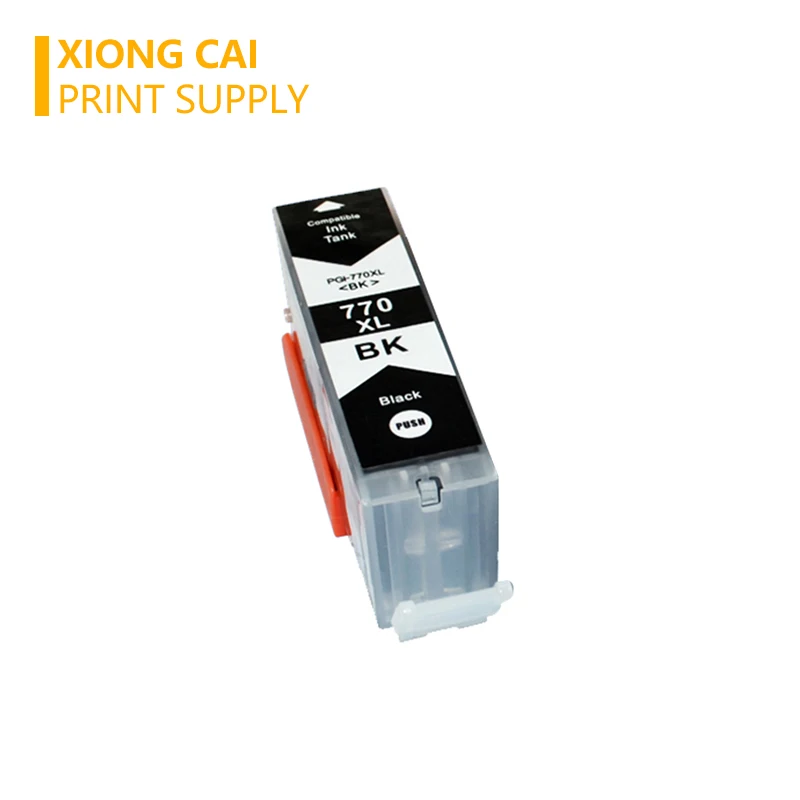 6 шт. PGI770 CLI771 совместимый чернильный картридж для принтеров Canon PIXMA MG5770 MG6870 PGI 770 CLI